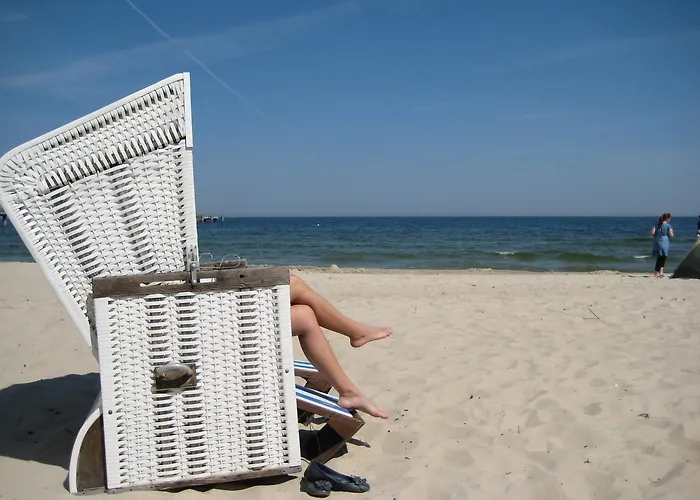 아파트 Residenz Bleichroeder - 25 Mit Strandkorb 제바트헤링스도르프